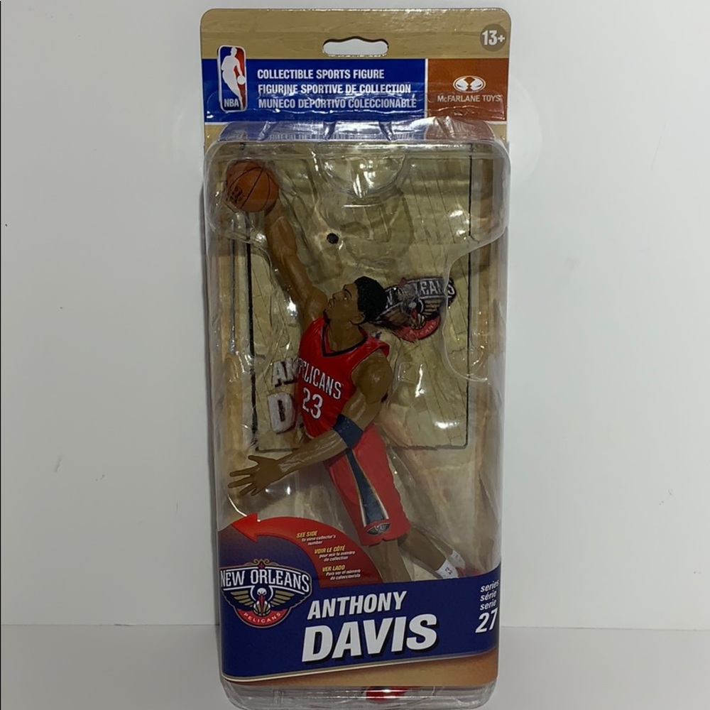 McFarlane Anthony Davis series 27 silver level